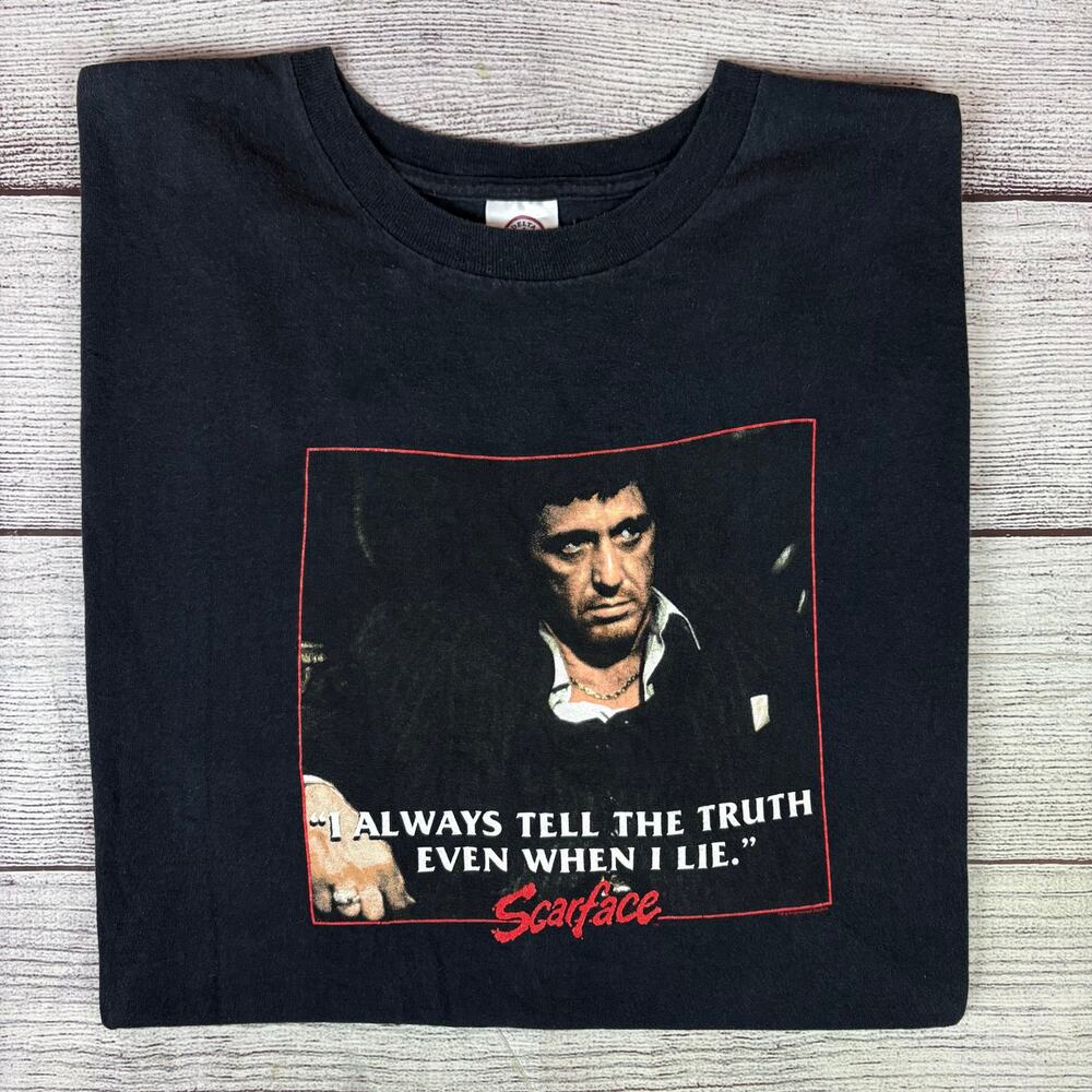 Vintage Scarface "I Always Tell The Truth" Movie Promo T-shirt
